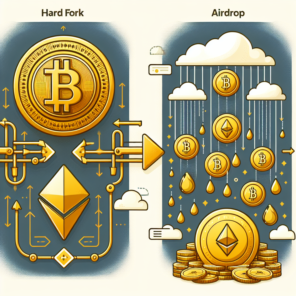 Understanding the Distinctions Between Cryptocurrency Hard Forks and Airdrops